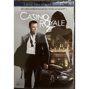 Casino Royale (DVD, 2007, 2-Disc Full Screen Edition) Daniel Craig